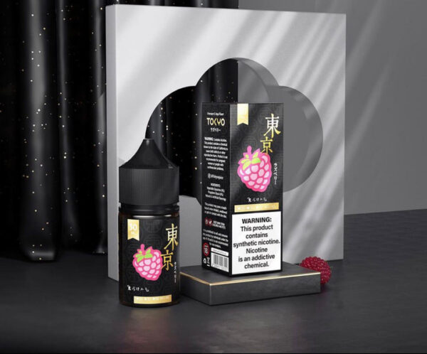 TOKYO GOLDEN SERIES RASPBERRY ICE SALTNIC 30ML