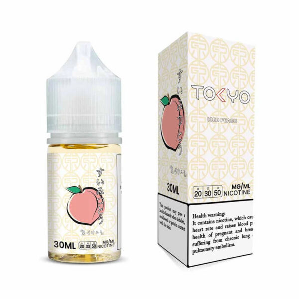 TOKYO SALTNIC ICED PEACH 30ML