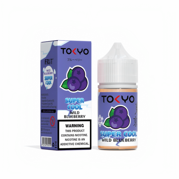 TOKYO SALTNIC SUPER COOL WILD BLUEBERRY 30ML